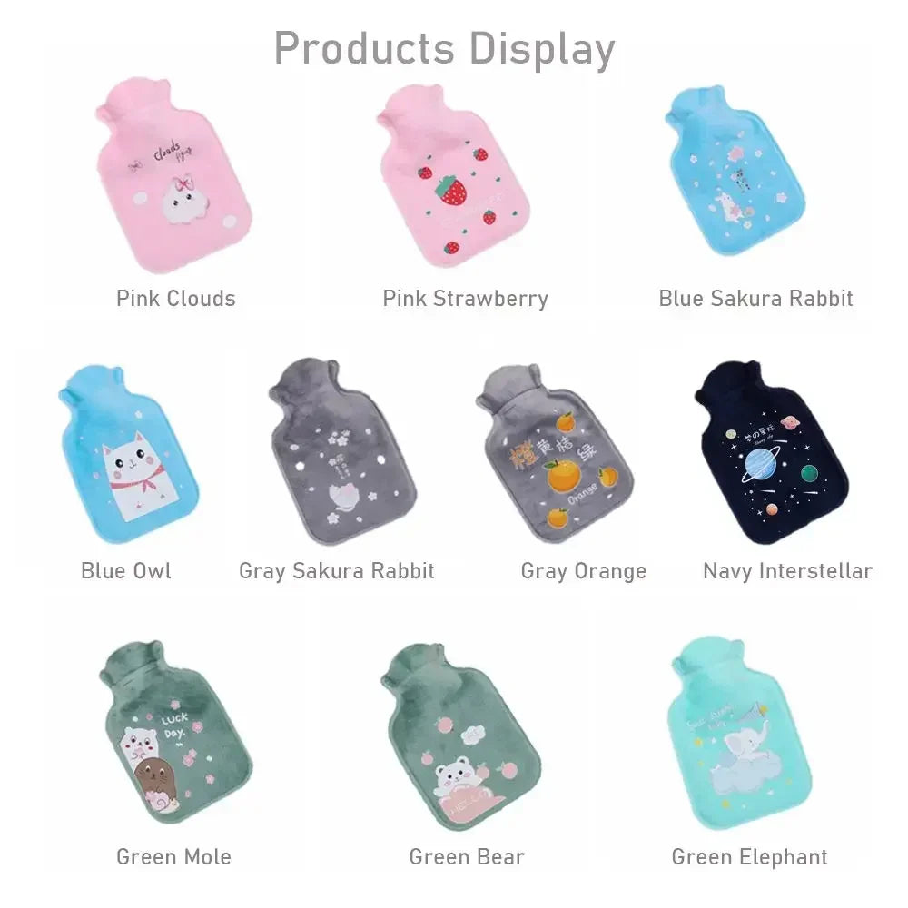 Hot Water Bottle Rubber Bag Pack