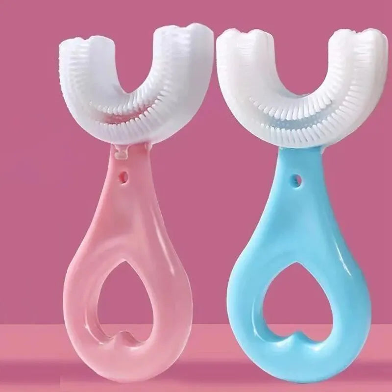 U Shaped Kids Toothbrush Baby Teeth