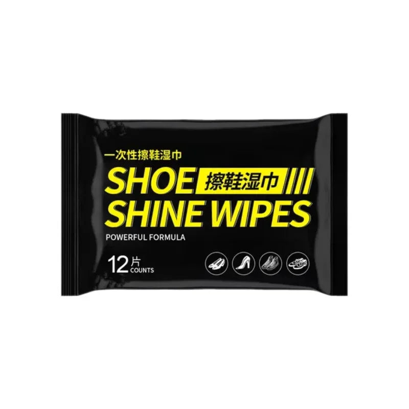 Disposable Shoe Wipes Portable Shoe Cleaners Travel Sneaker Wet Wipes