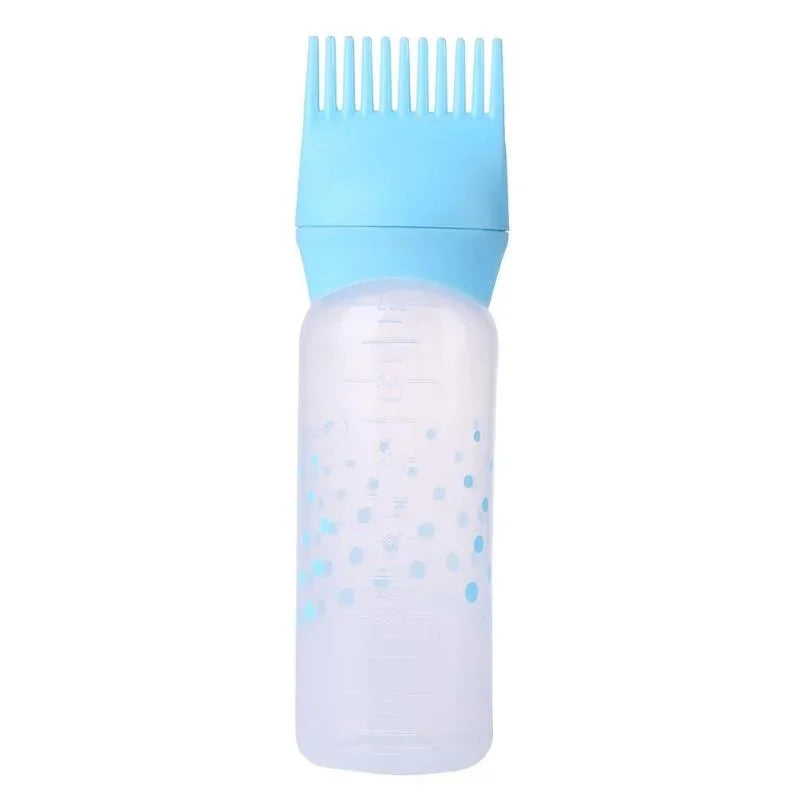 1Pcs Professional Refillable Hair Dye Applicator Brush Bottle