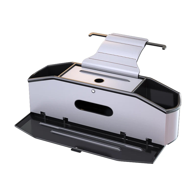 Universal Car Backseat Organizer with Tissue Dispenser
