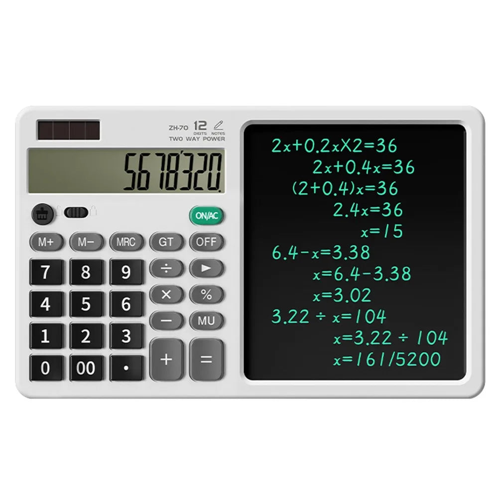 2in1 Scientific Calculator Portable Large Screen Display Function Calculators