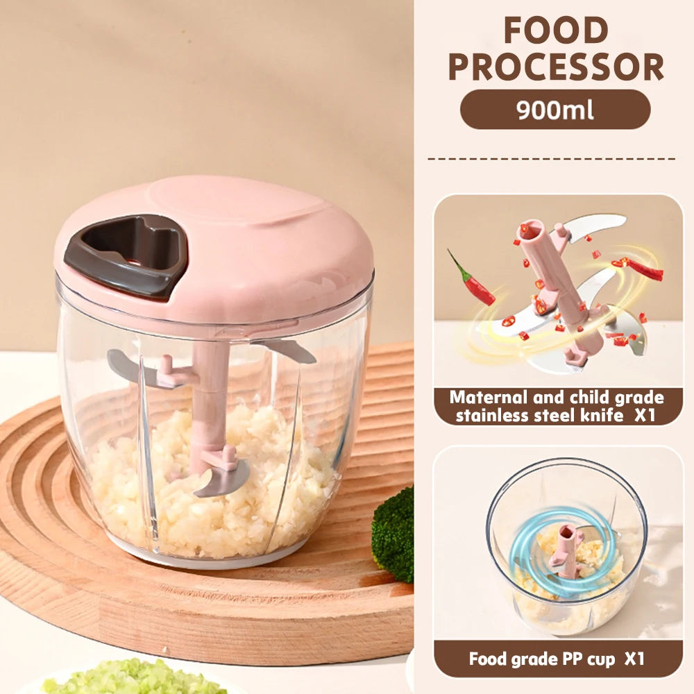 900ml kitchen and household grinder copper