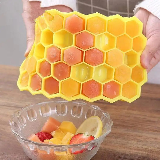 37 compartments honeycomb ice room mold jelly ice cube