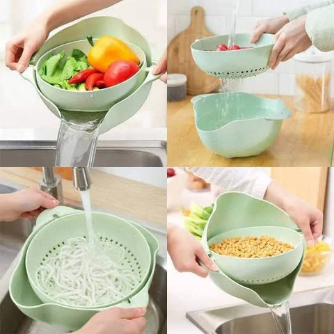 2 in 1 Happy Drainage Multipurpose Basket