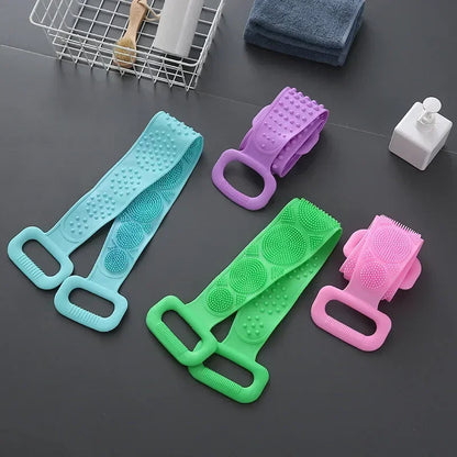 Silicone Body Scrubber Bath Brush.