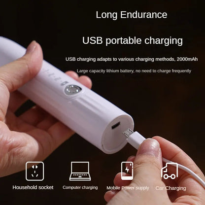 USB Rechargeable 2-in-1 Electric Beater.
