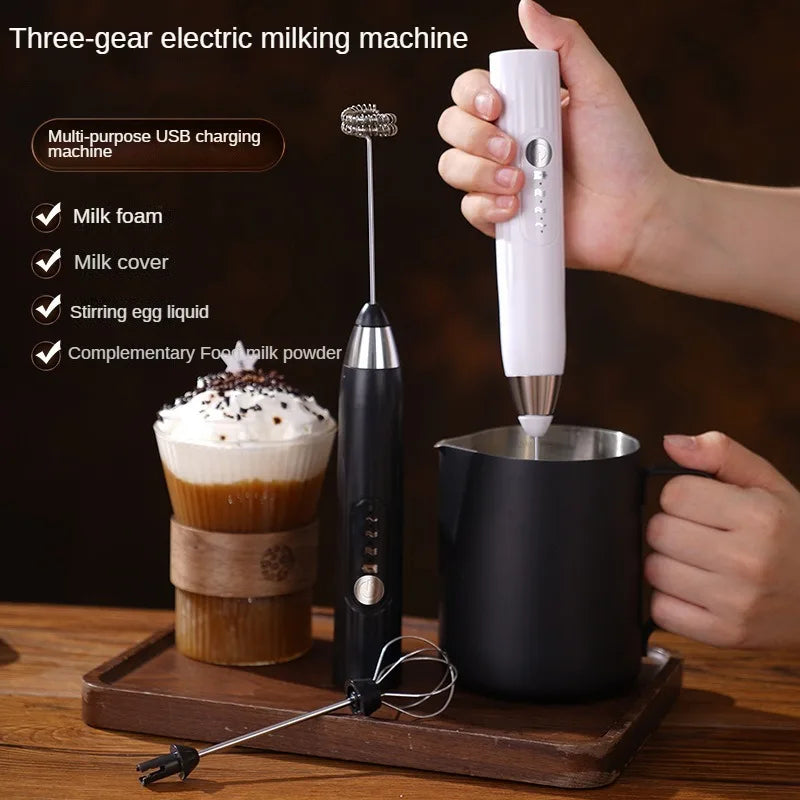 USB Rechargeable 2-in-1 Electric Beater.