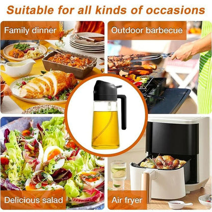 Oil Spray Oil Bottle Dispenser, Kitchen Gadgets.