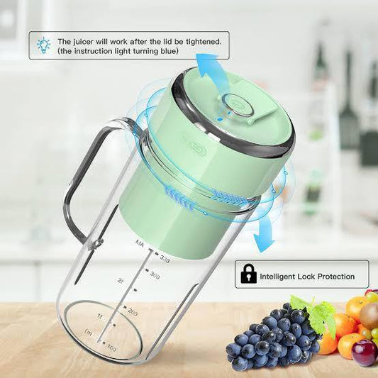 Juicer Portable Outdoor Juicing Cup Home Mini Cordless Crushed Ice Machine Usb Charging Fruit Vegetable Blender