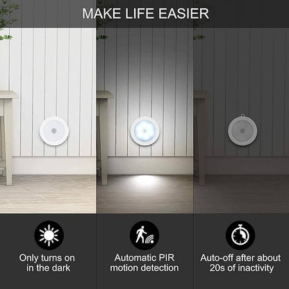 Rechargeable Motion Sensor Adhesive Led Light for Home