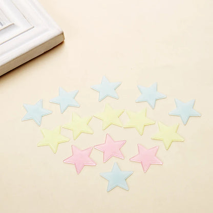 100 Pieces of Stars Wall Stickers.