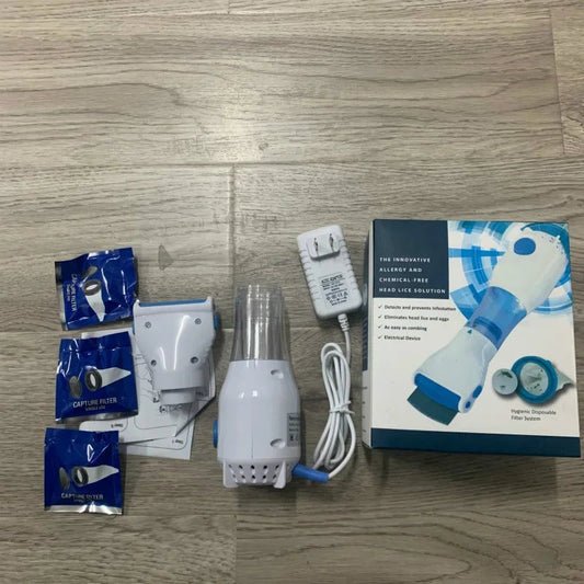 Electric Anti Lice Comb 3 in 1 Multifunctional Flea Removal Killer.