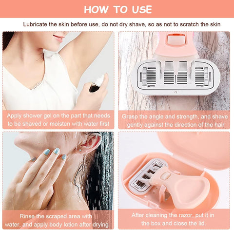 Travel Shaver for Women Razor