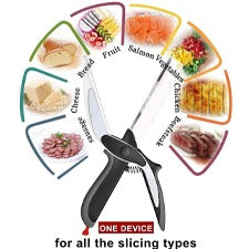 Clever Cutter 2-in-1 kitchen knife