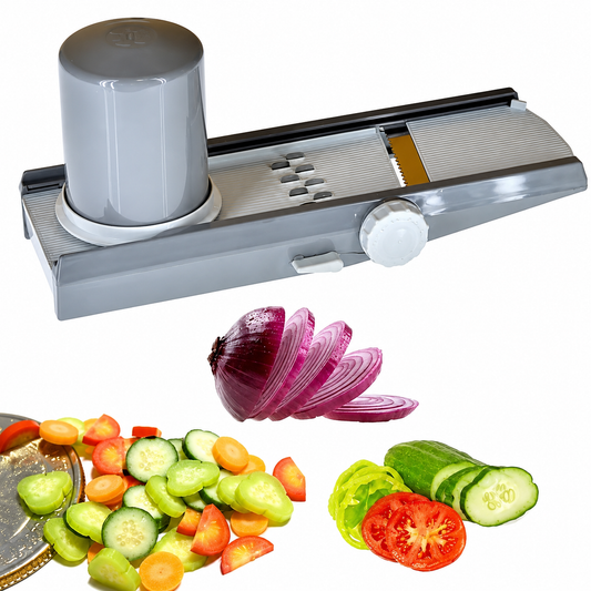 Bruno Adjustable Vegetable Slicer & Cutter – Fast Kitchen Food Prep Tool