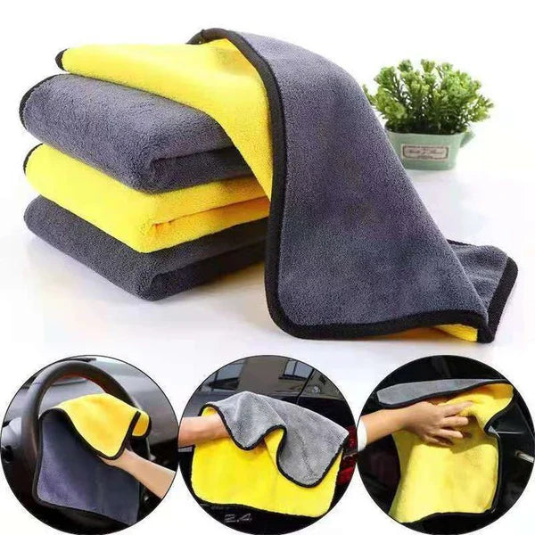 Microfiber Car Cleaning Towels Soft Pack Of 2