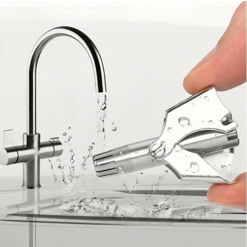 Manual  Nose Hair Trimmer Stainless Steel
