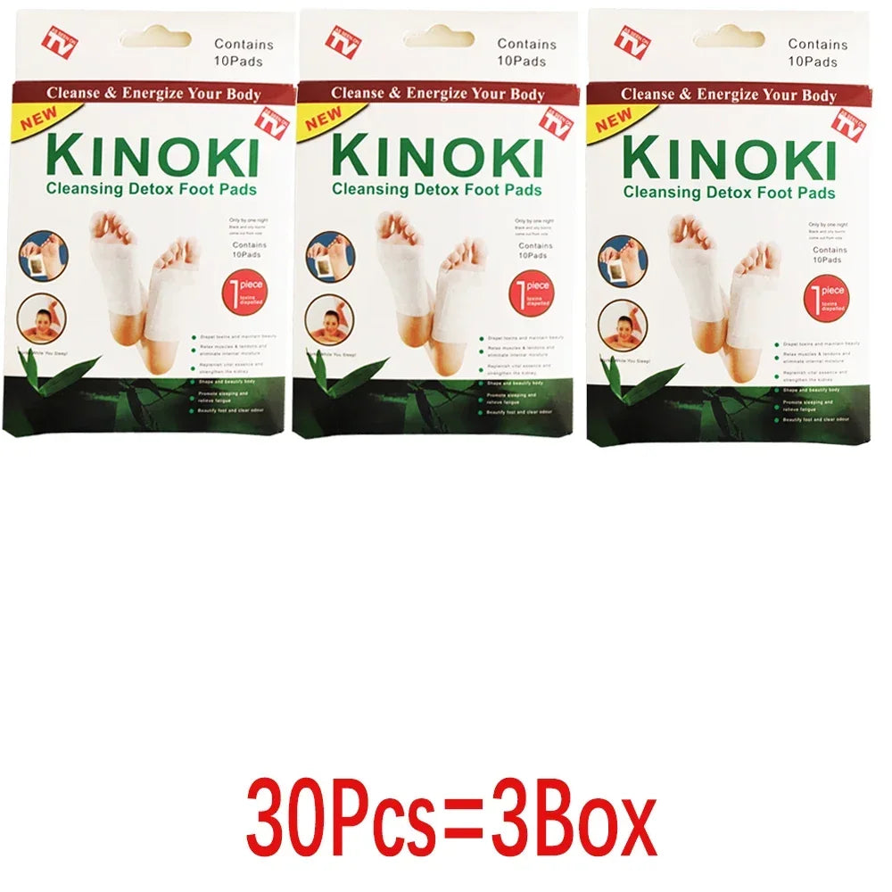 Kinoki Cleansing Detox Leg Healthy Herbal Pads 10pcs