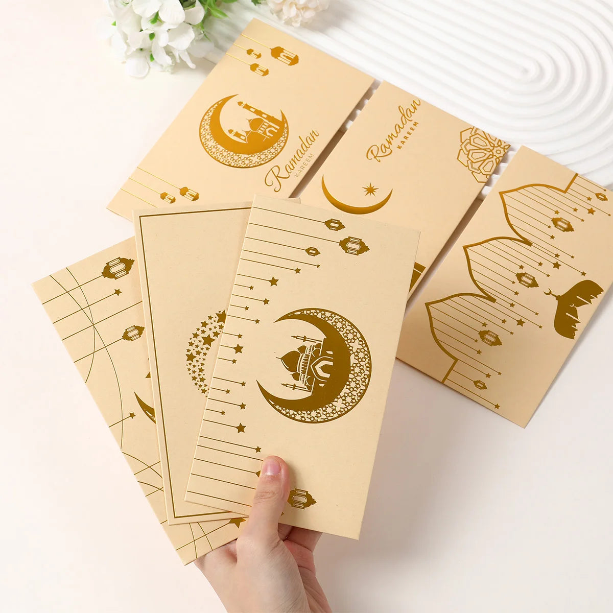 Eid Mubarak Envelopes Money Gift Bag Card Holder