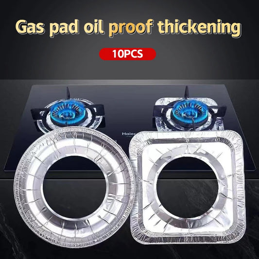 Thickened Aluminum Foil Covers Gas Stove Oil Proof Pad Protector Cover Proof