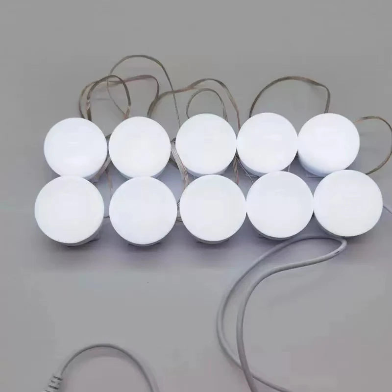 10 PC LED Light Paste Mirror Makeup Light Bulbs