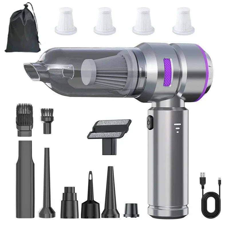 Car Vacuum Cleaner High Power Portable Handheld Wireless Brushless