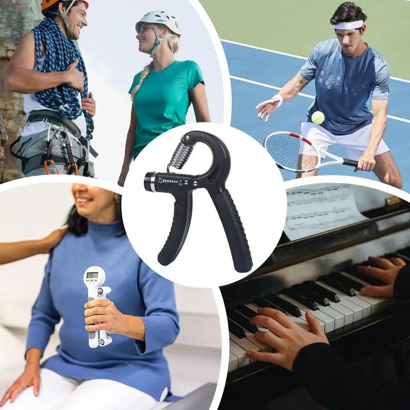 Hand Strengthener Hand Exerciser Adjustable Resistance Finger Strengthener Hand Grip