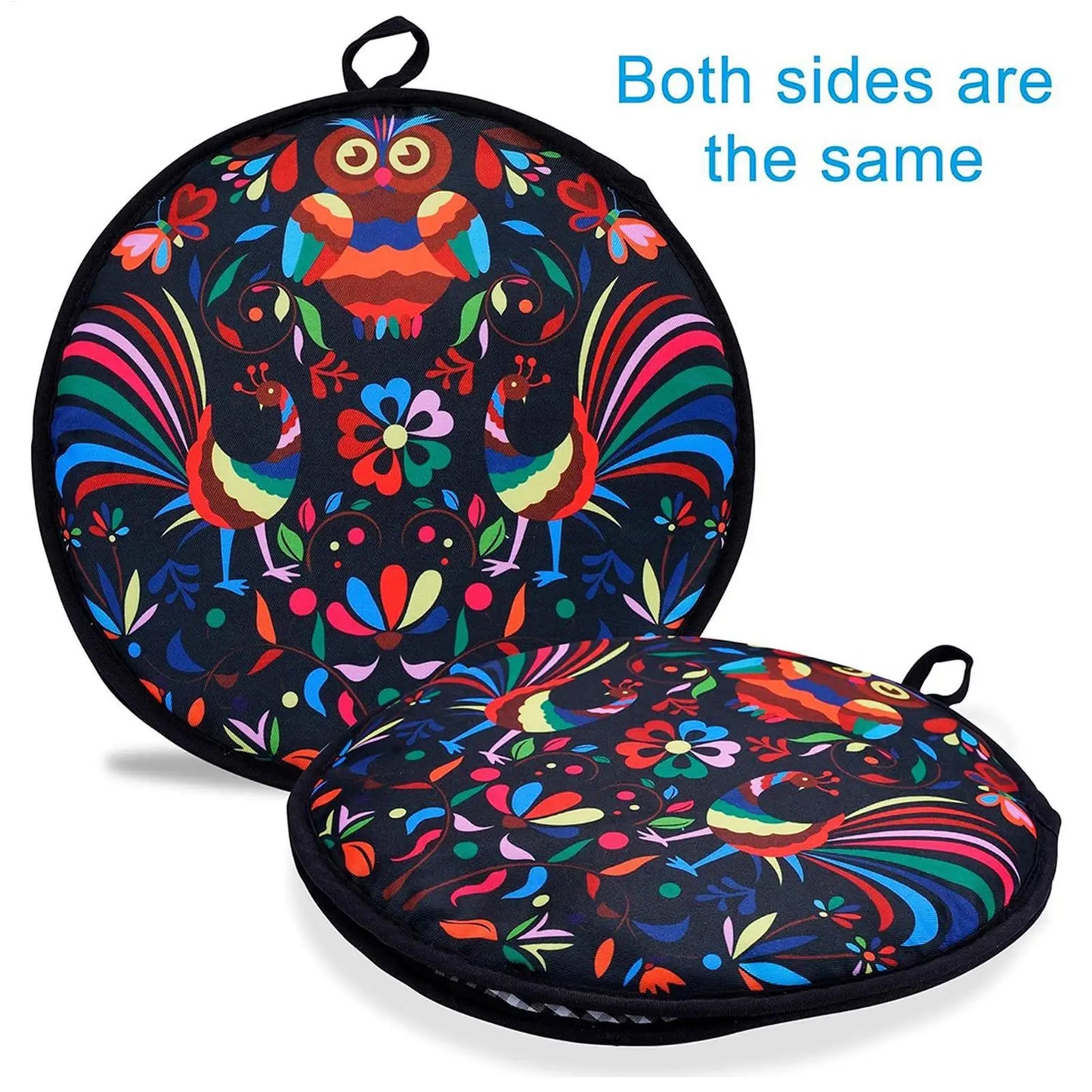 Microwaveable Tortilla Warmer 1PC Thermal Fabric Holder for Naan Bread, Pizza, Taco, Home Party & Family Meals