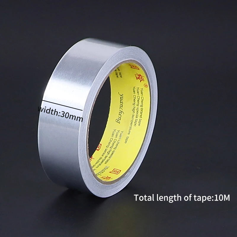 High temperature resistant aluminum foil tape, waterproof and oil-proof, flame-retardant