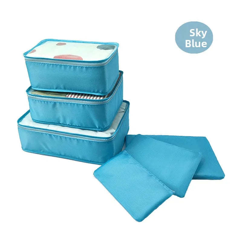 Travel Clothes Storage Box Waterproof Oxford Fabric Storage Bag