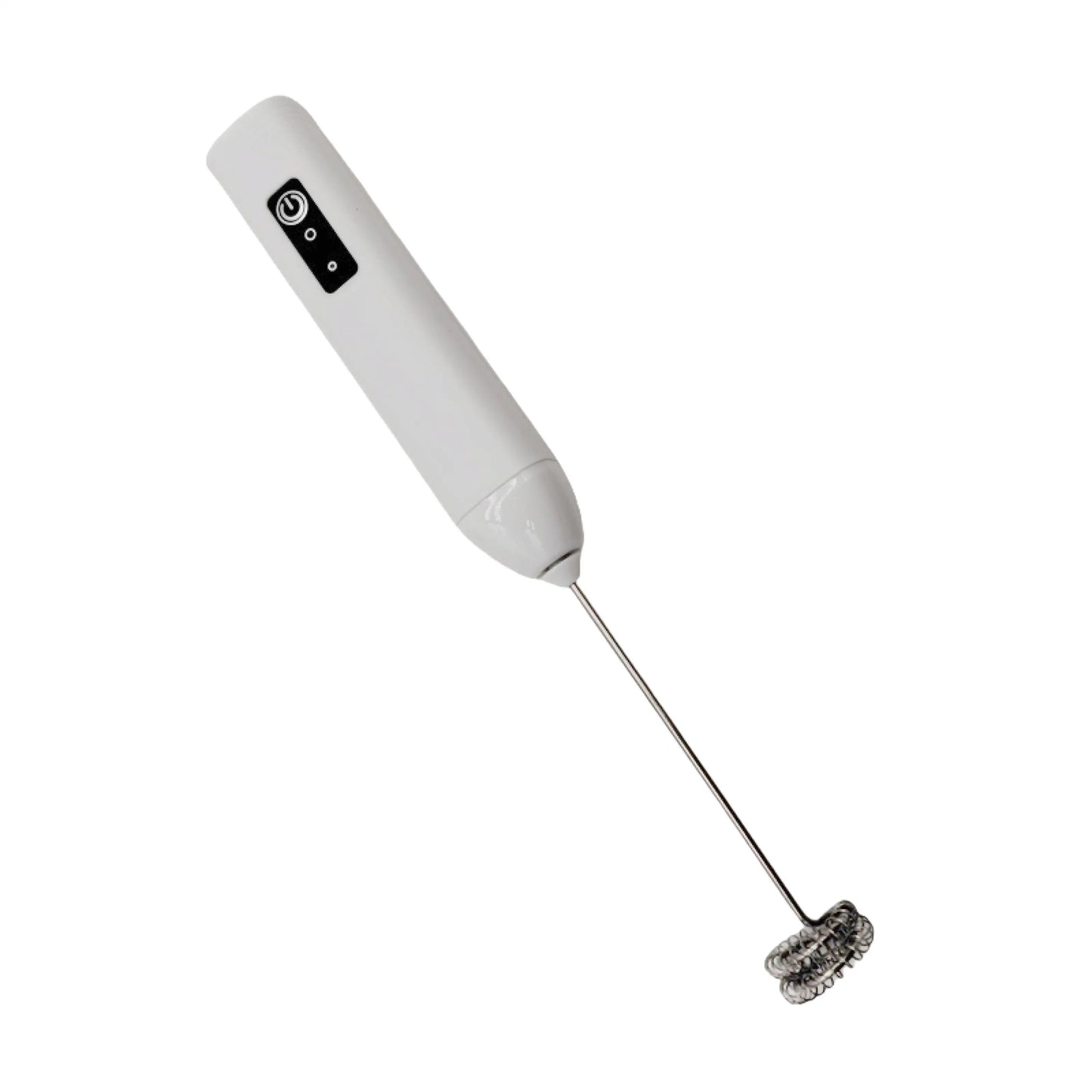 Wireless Milk Frother Electric Type-C Handheld Blender Stainless Steel Mini Coffee Maker