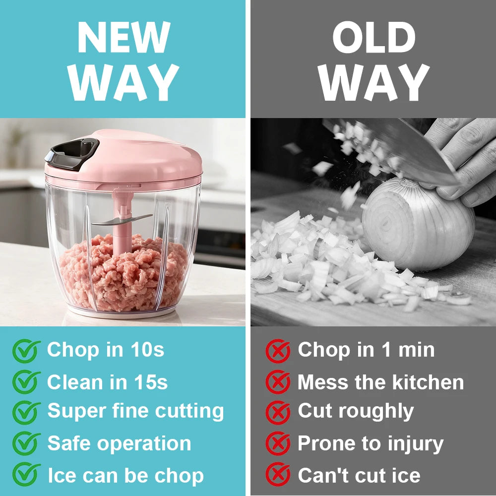 900ml kitchen and household grinder copper