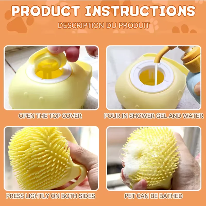 New Bath Massage Brush Bathroom Multifunctional