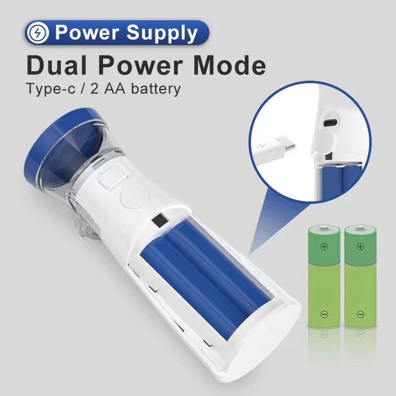 Portable Inhale Nebulizer Mini Handheld Mesh Atomizer