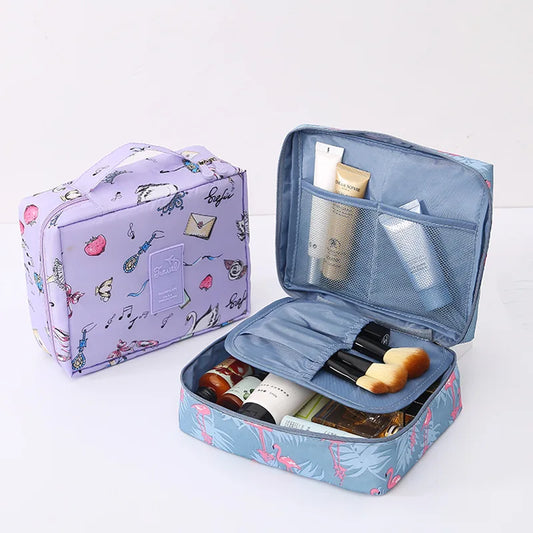 Multifunction Women Outdoor Storage Bag Toiletries Organize Cosmetic Bag