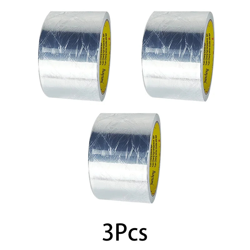 High temperature resistant aluminum foil tape, waterproof and oil-proof, flame-retardant