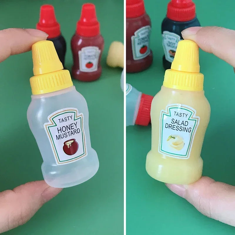 Mini Condiment Bottle Camping Squeeze Bottles