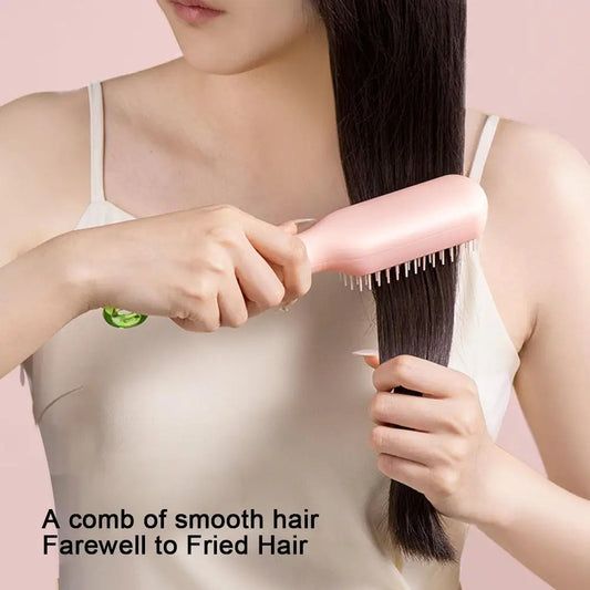 Retractable Comb Self-cleaning Hair Brush Anti-static