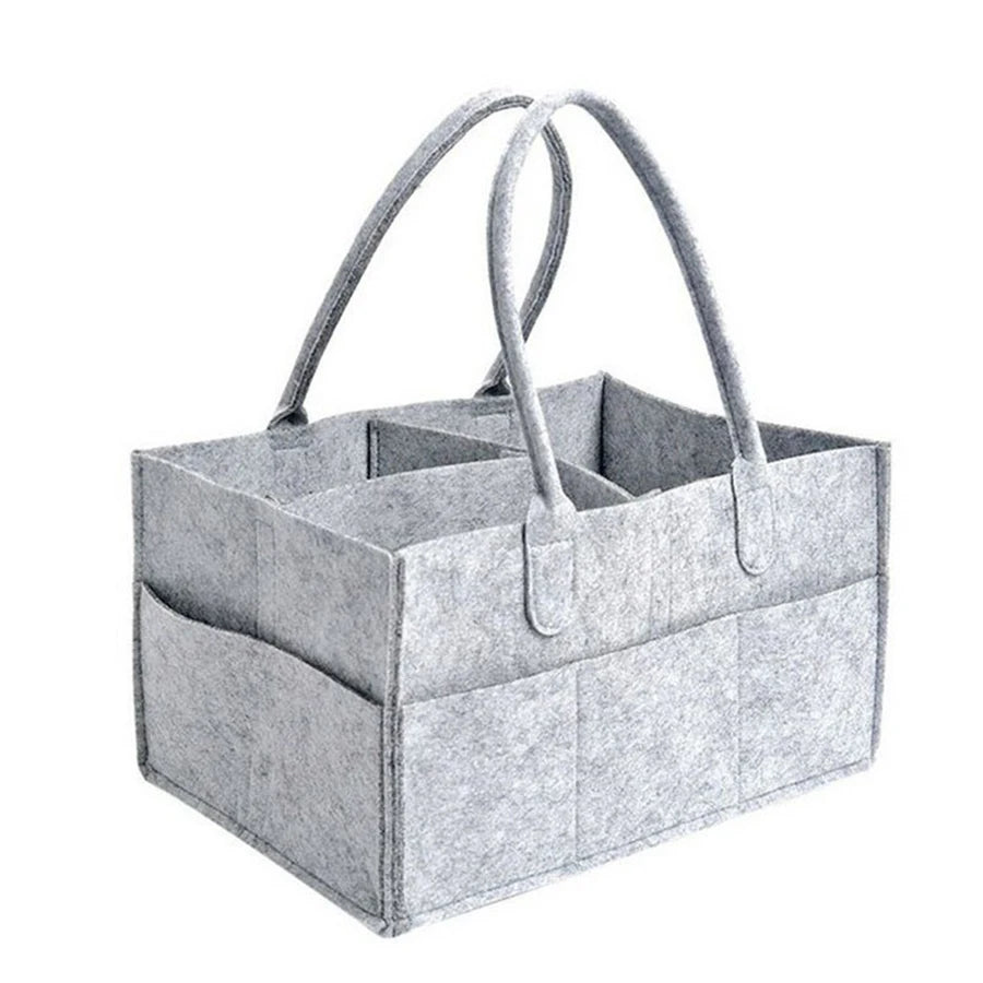 Children's Felt Diaper Storage Bag Baby Miscellaneous Toys Diapers Large Capacity Felt Diaper Bag