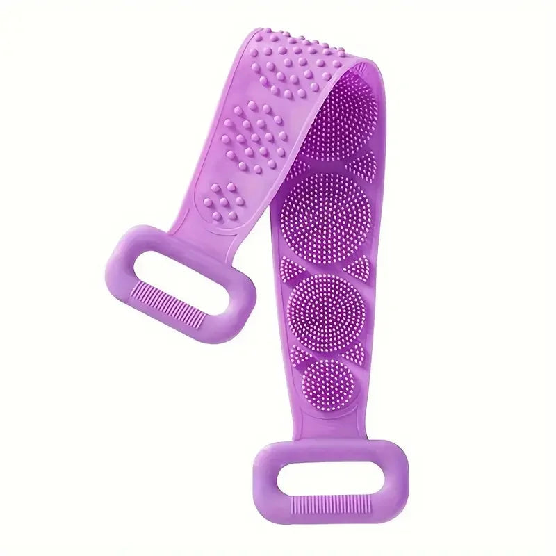 Body Silicone Brush Scrub Body Exfoliating Sponge Brush Bathroom Shower