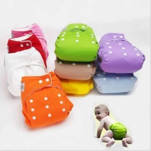 1PC Adjustable Reusable Lot Baby Kids Boys Girls Washable Cloth Diaper