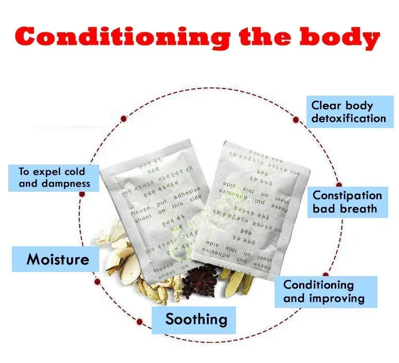 Kinoki Cleansing Detox Leg Healthy Herbal Pads 10pcs