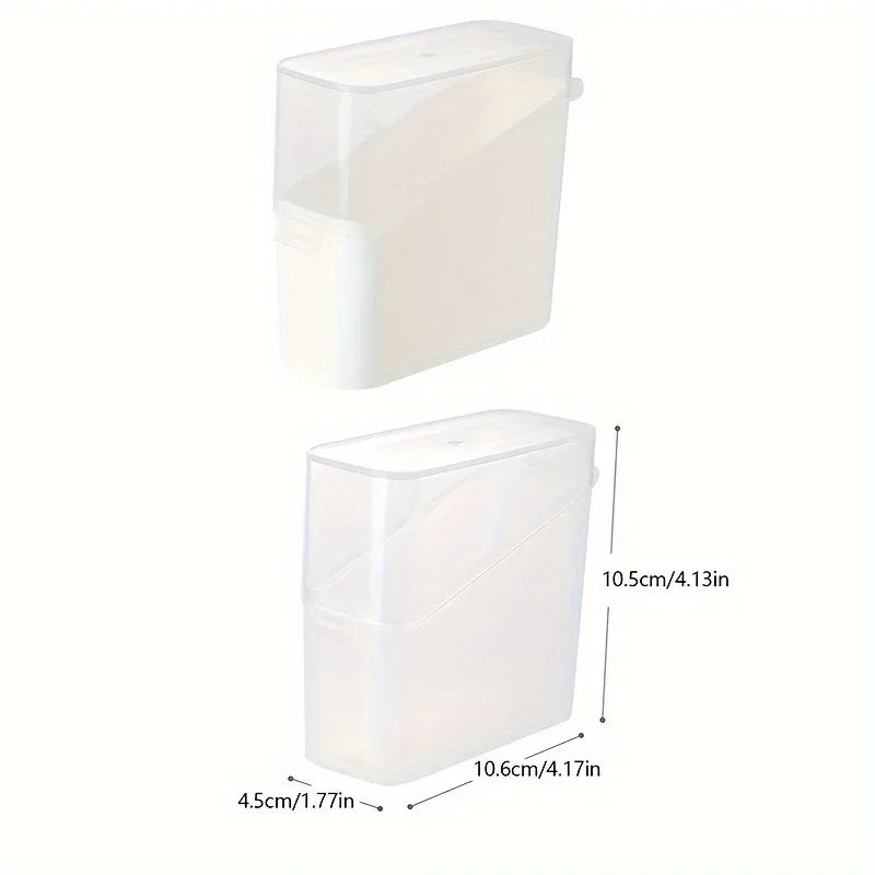Japanese Cheese Slice Storage Box Compact Stylish Fridge Organizer