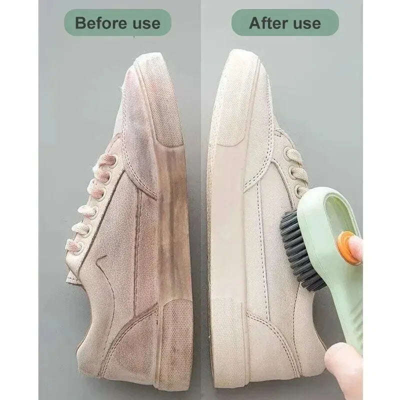 Multifunction Cleaning Shoe Brush Soft Automatic Liquid Shoe Brush