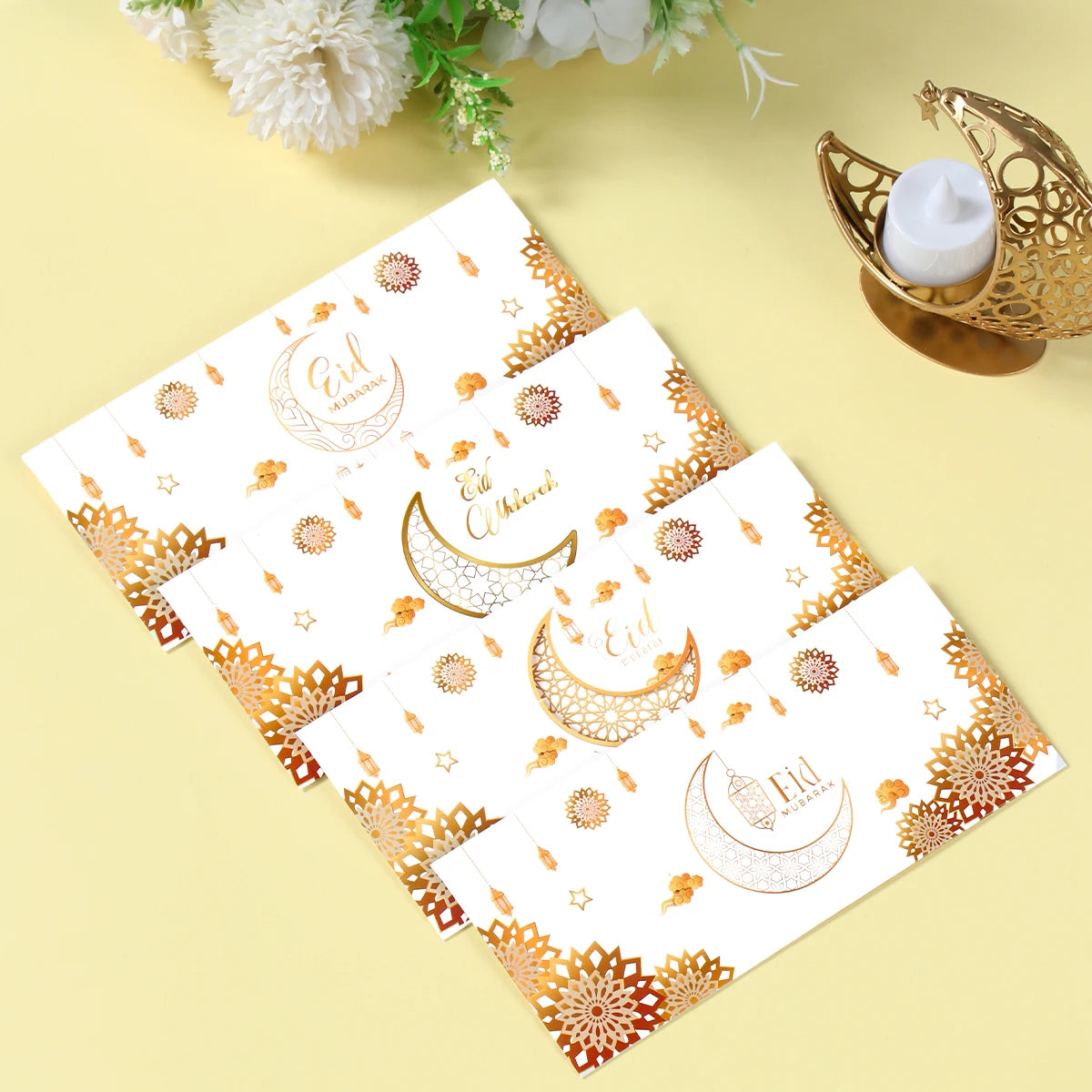 Eid Mubarak Envelopes Money Gift Bag Card Holder