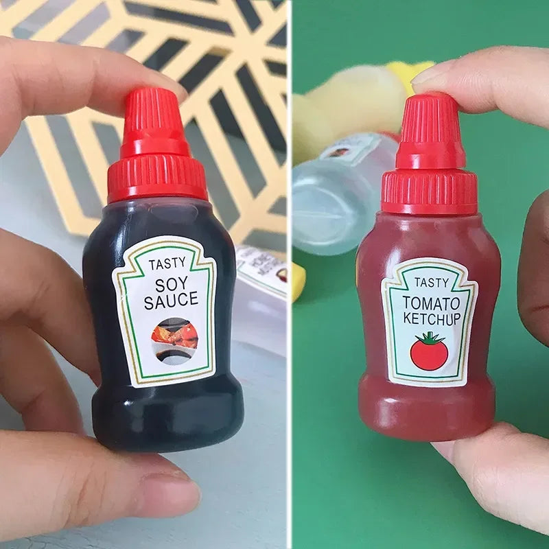 Mini Condiment Bottle Camping Squeeze Bottles