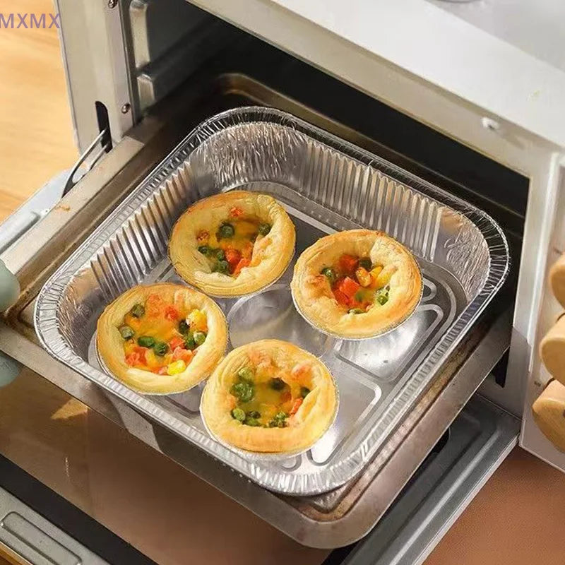 Air Fryer Aluminum Foil Pan Round/Square Oven BBQ