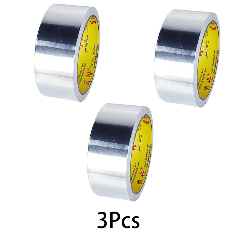 High temperature resistant aluminum foil tape, waterproof and oil-proof, flame-retardant