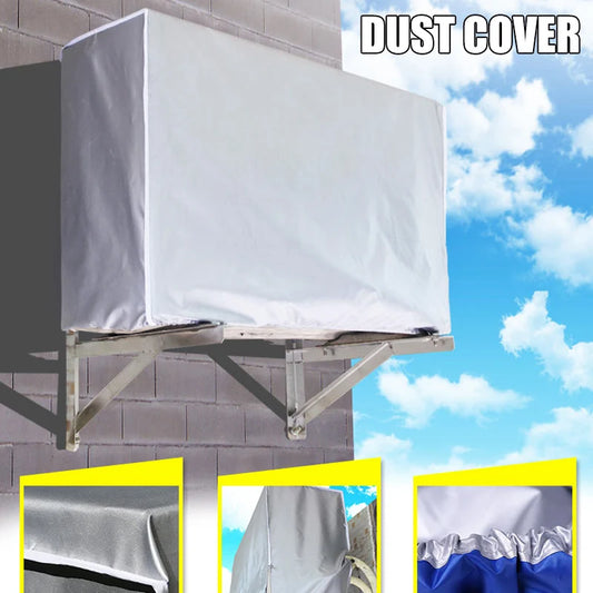 Air Conditioner Cover Anti-Dust Anti-Snow Waterproof Sunproof Conditioner Protectors